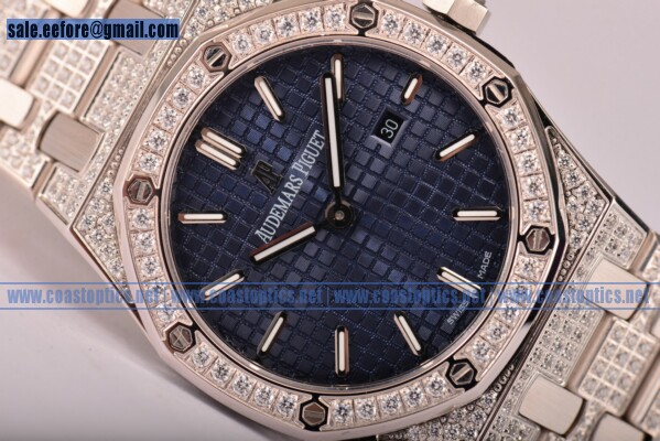 Audemars Piguet Royal Oak 1:1 Replica Watch Diamonds/Steel 15400ST.OO.1220ST.03FD (EF)